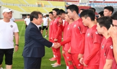 김충섭 구단주 김천상무프로축구단 격려 방문!!!
