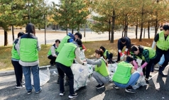 김천 율곡동, 중증장애인자립지원센터와 우유 팩 수집